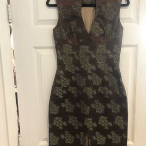 Beautiful silk dress by designer Julian Chang